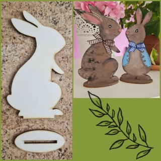 Králíček se stojánkem II.