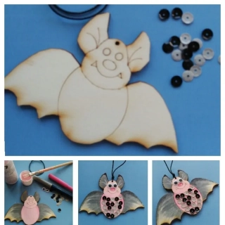 Netopýr skládačka