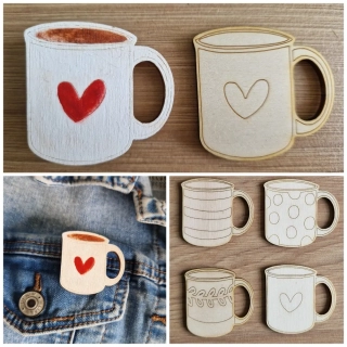 Hrnek srdíčko