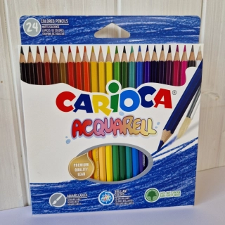 Akvarelové pastelky 24ks