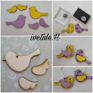 Ptáček s 2 křidélky