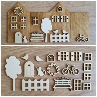 Sada doplňků na domeček 1.