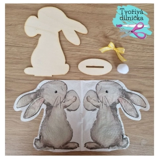 Skládačka zajíček