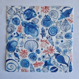 Ubrousek na decoupage – podmořský svět33 x 33 cm