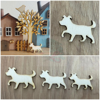 Pejsek I. - překližkový výřez