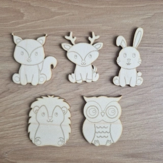 Magnet - Podzimní zvířátko