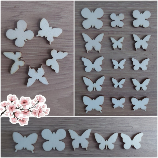 Motýlci sada 5 kusů